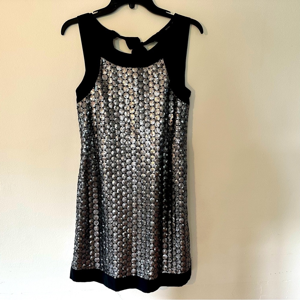 Vintage Victoria’s Secret Metallic Sequins Sleeveless Mini Dress Women’s Size XS